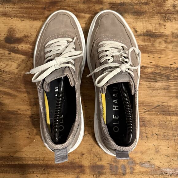 Cole Haan Grand Pro 360 Rally Canvas Court Sneaker Cc34740 Gray Size 8 M - Picture 5 of 13